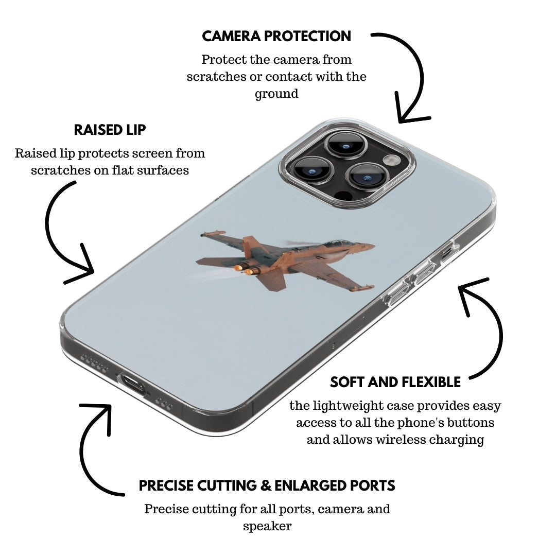 Fighter Jet iPhone case