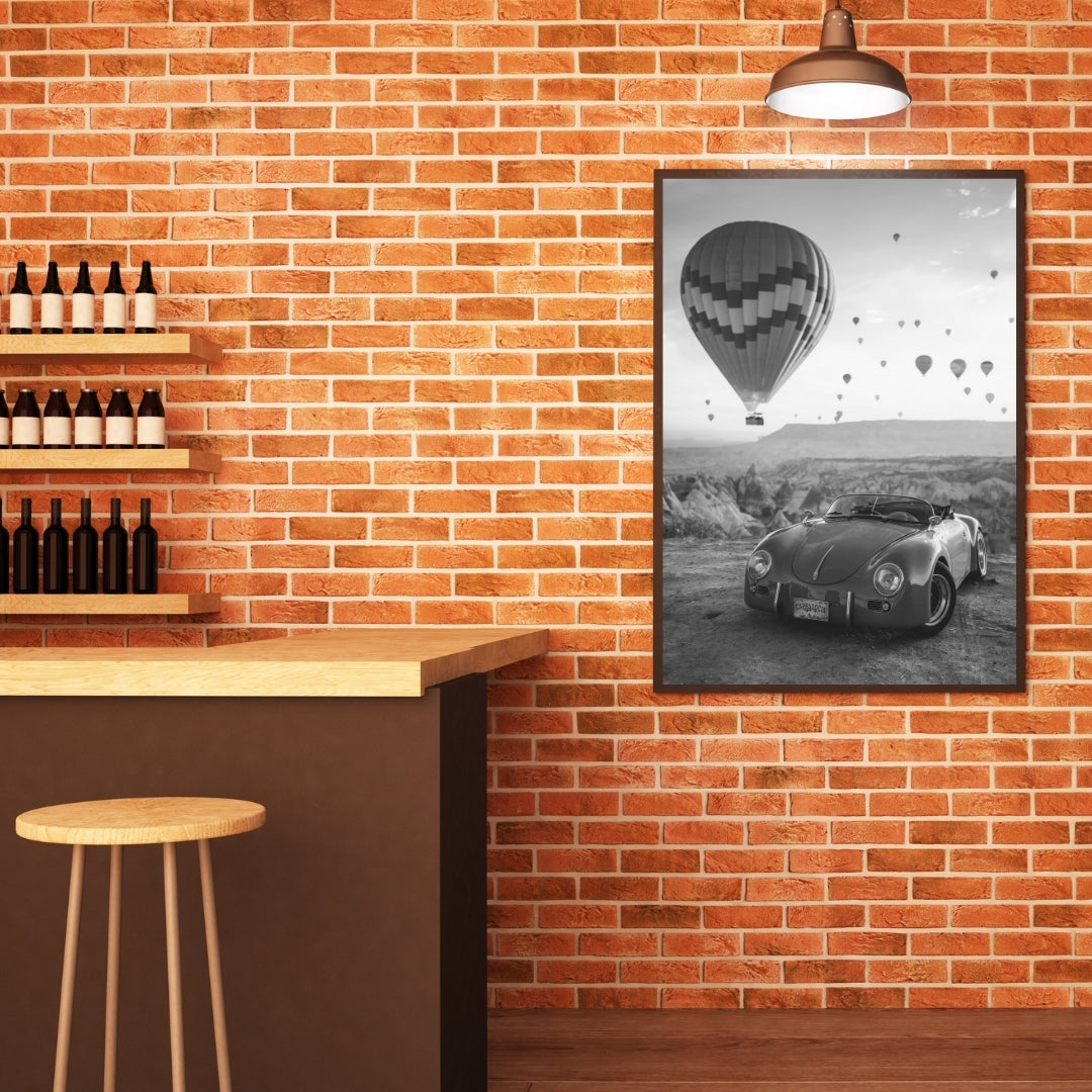 Vintage Porsche Poster