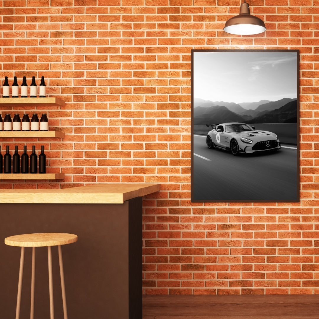 Mercedes AMG GT Poster