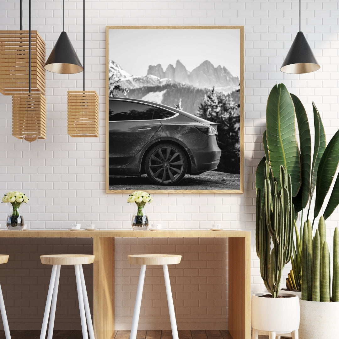 Tesla Model 3 Poster