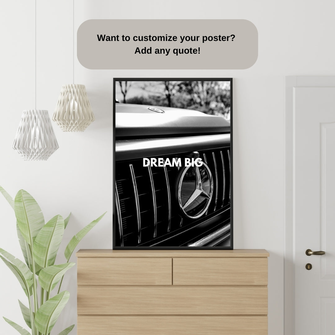 Mercedes G-Wagon Poster