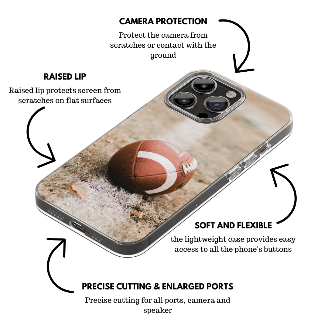 Football iPhone case