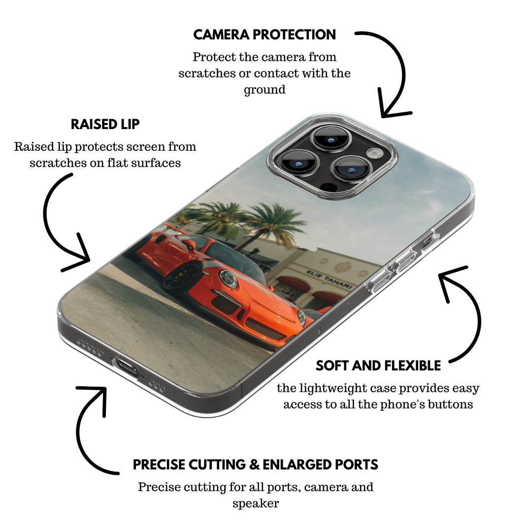 Porsche 911 GT3 RS iPhone case