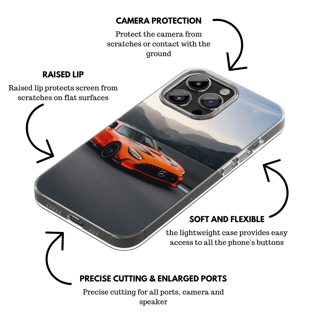 Mercedes AMG GT iPhone case