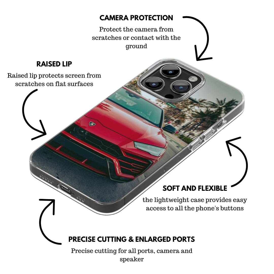 Lamborghini Urus iPhone case