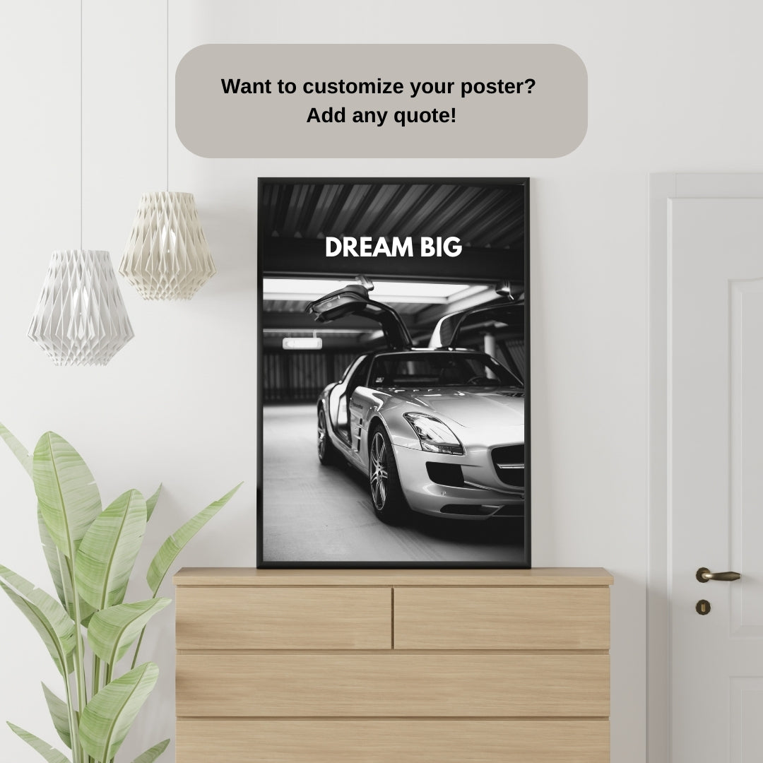 Mercedes SLS Poster