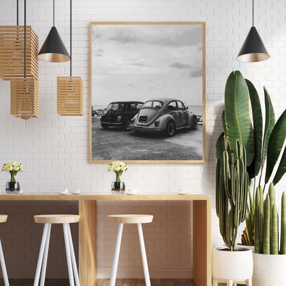 Vintage Volkswagen Beetle Poster