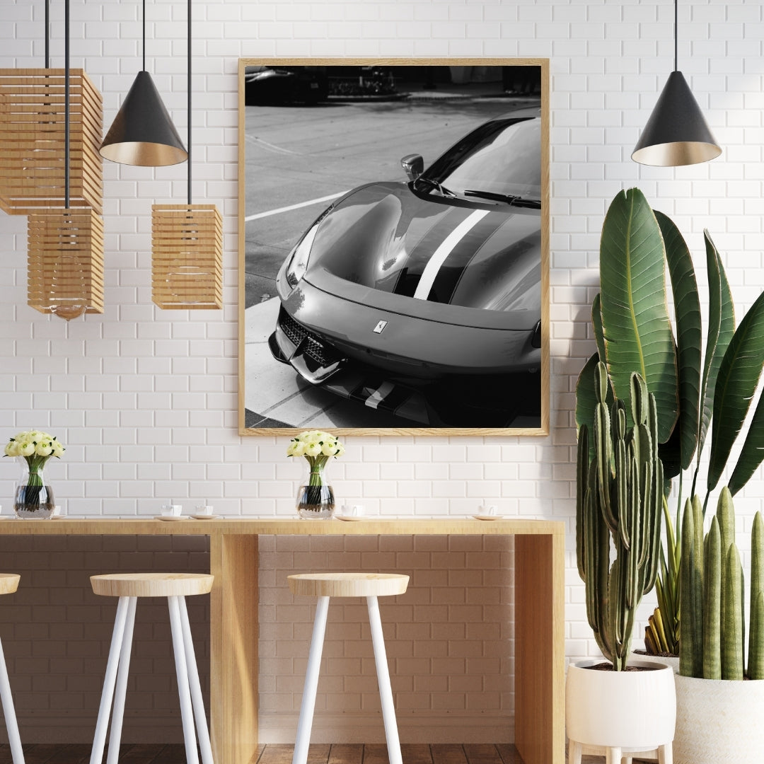 Ferrari 488 Pista Poster