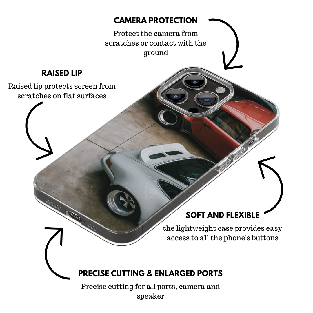 Vintage Porsche iPhone case