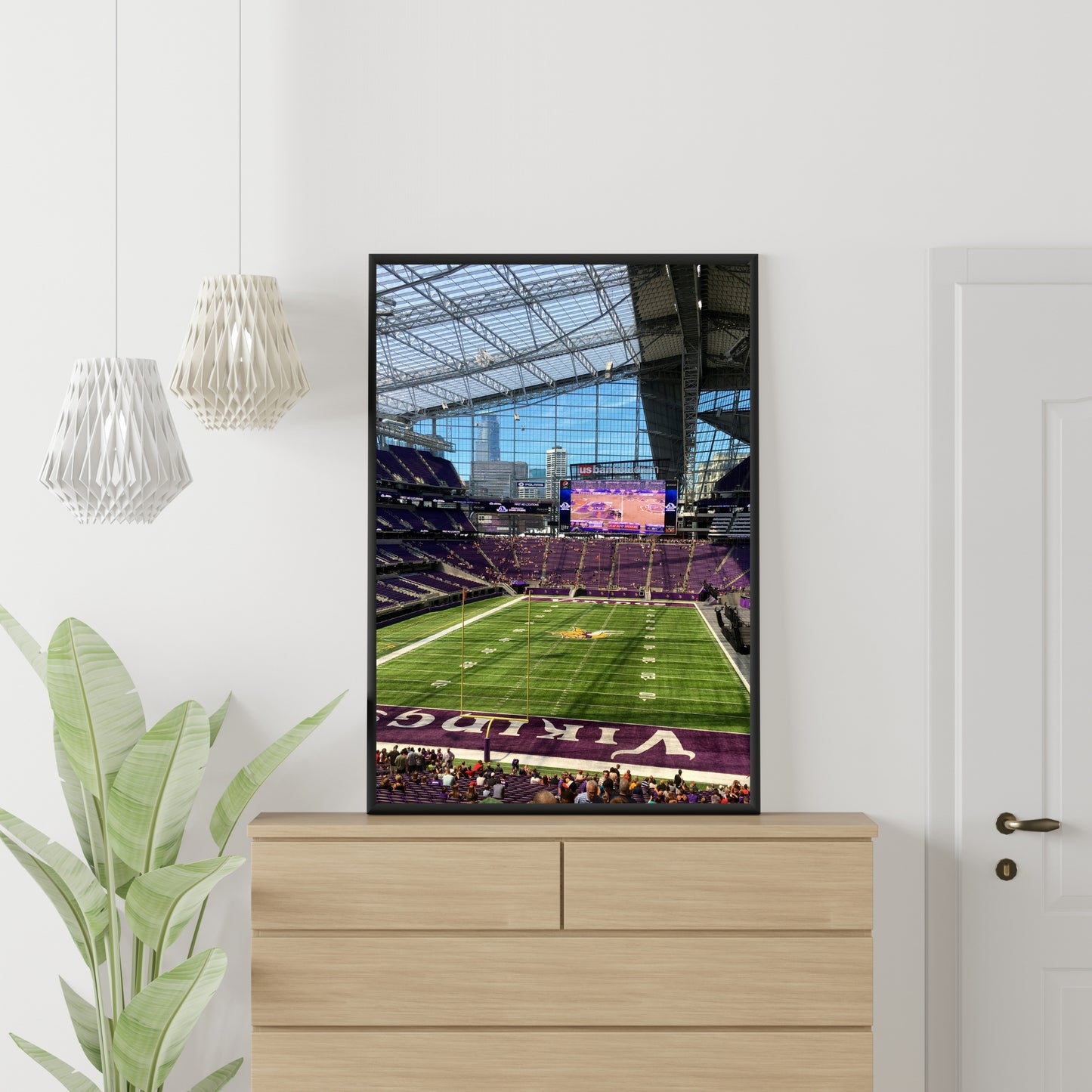 US Bank Stadium Poster