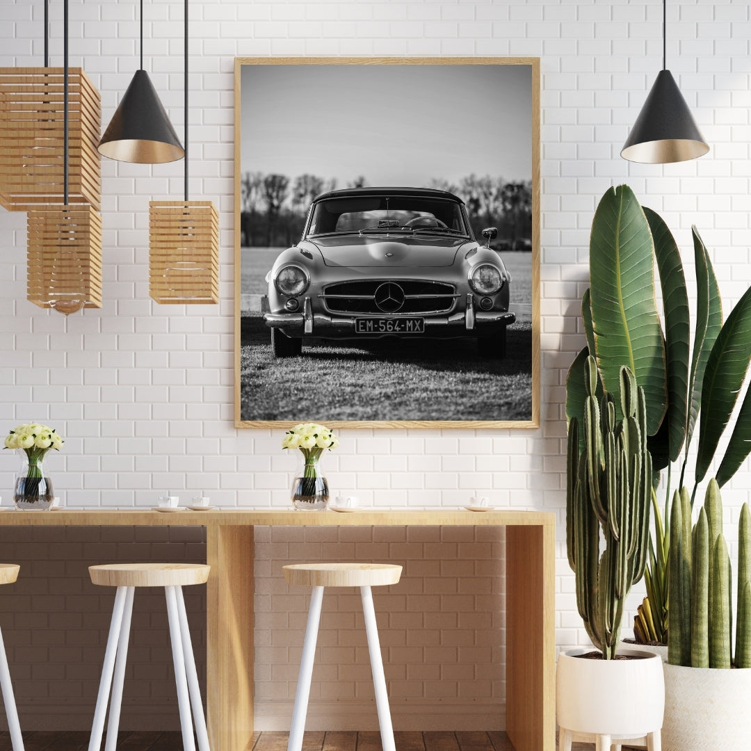 Mercedes 190 SL Poster