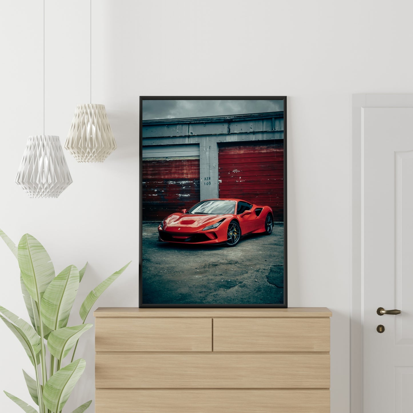 Ferrari F8 Poster
