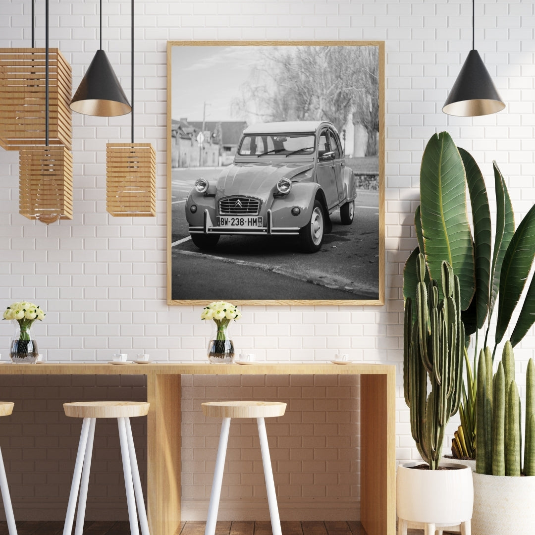 Vintage Citroën 2CV Poster