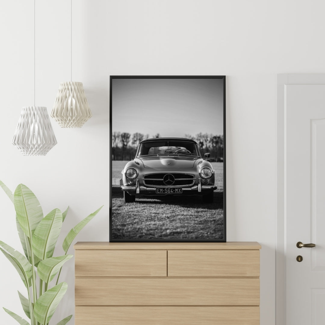 Mercedes 190 SL Poster