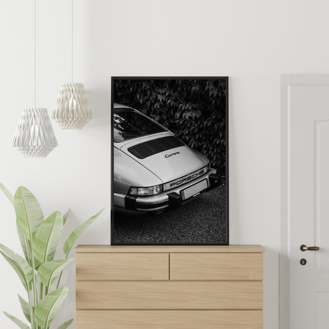 Vintage Porsche Poster