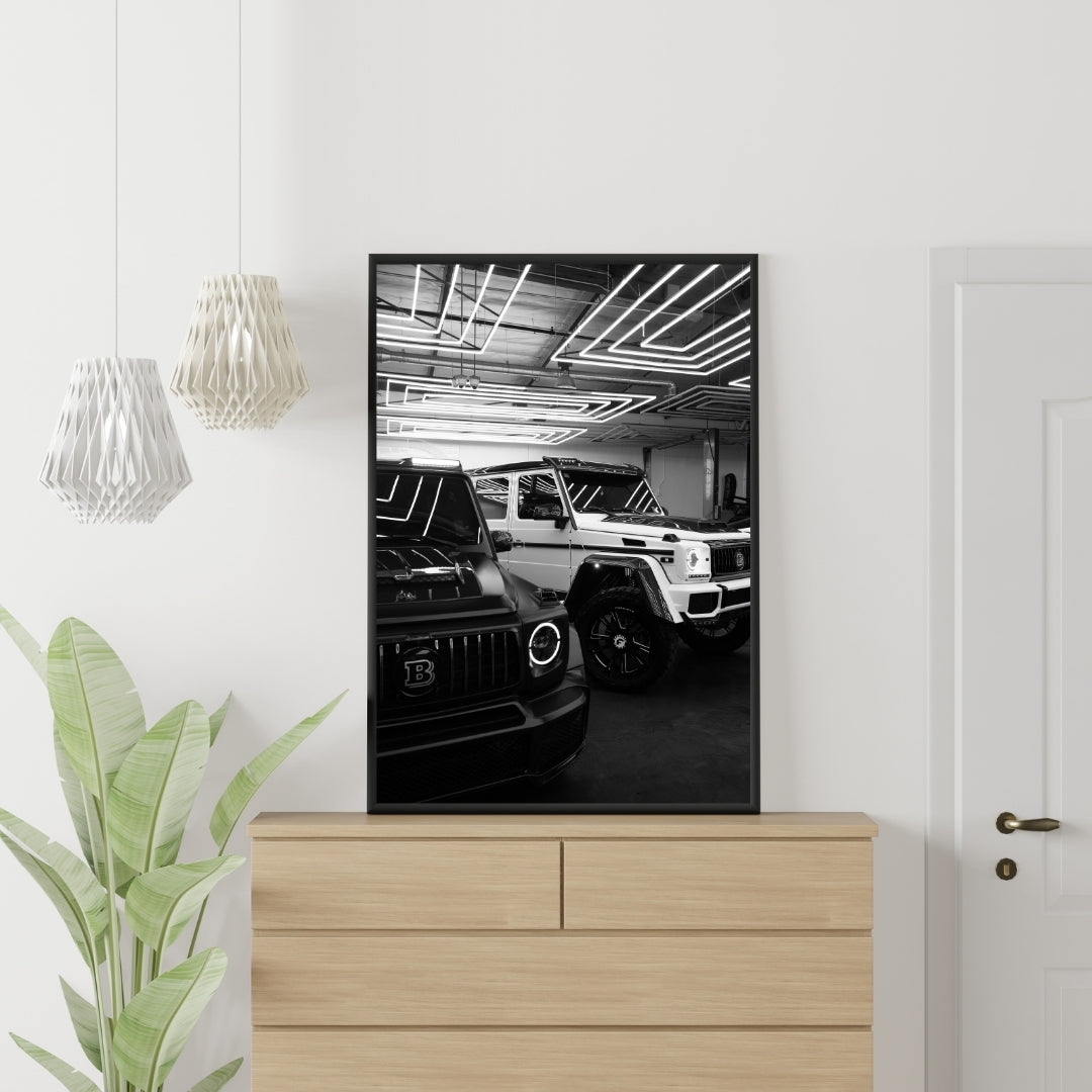 Mercedes G-Wagon Poster