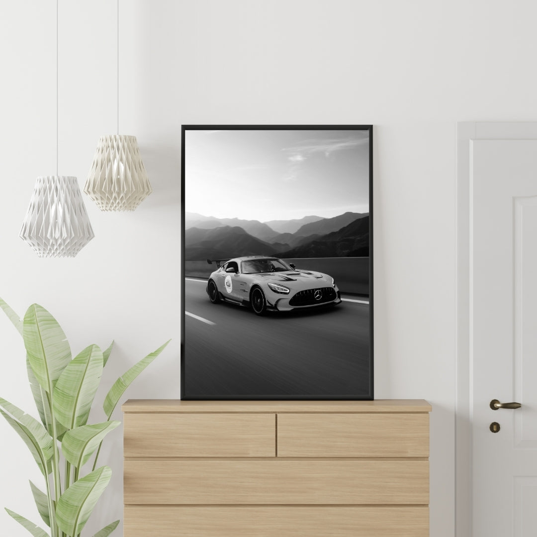 Mercedes AMG GT Poster