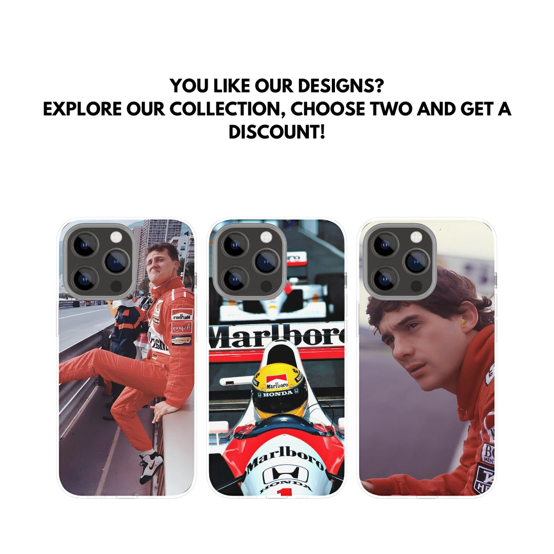 Vintage F1 iPhone case