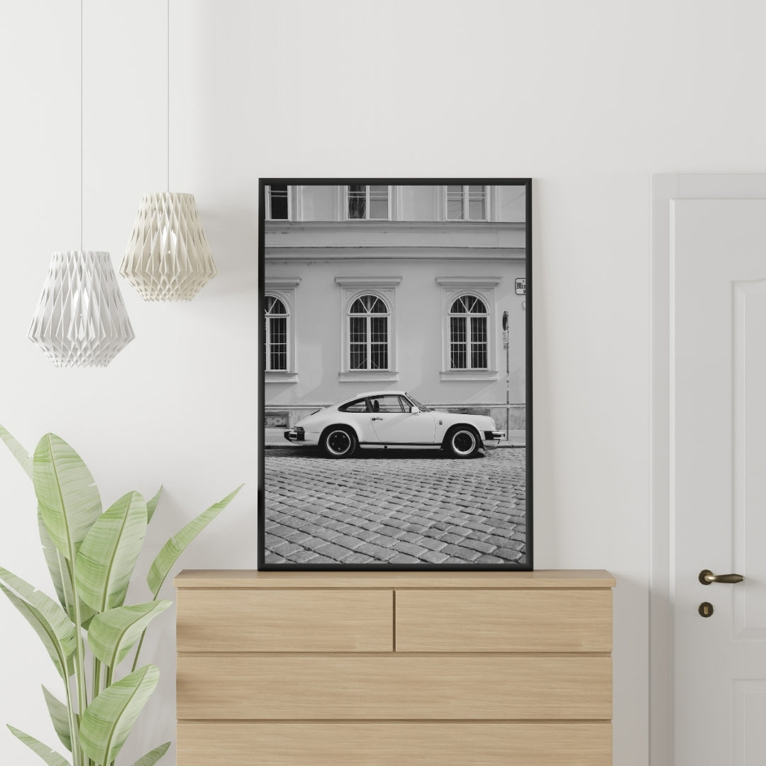 Vintage Porsche Poster