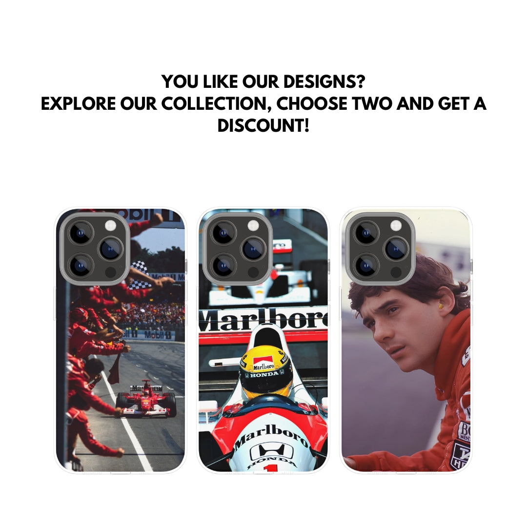 Vintage F1 iPhone case