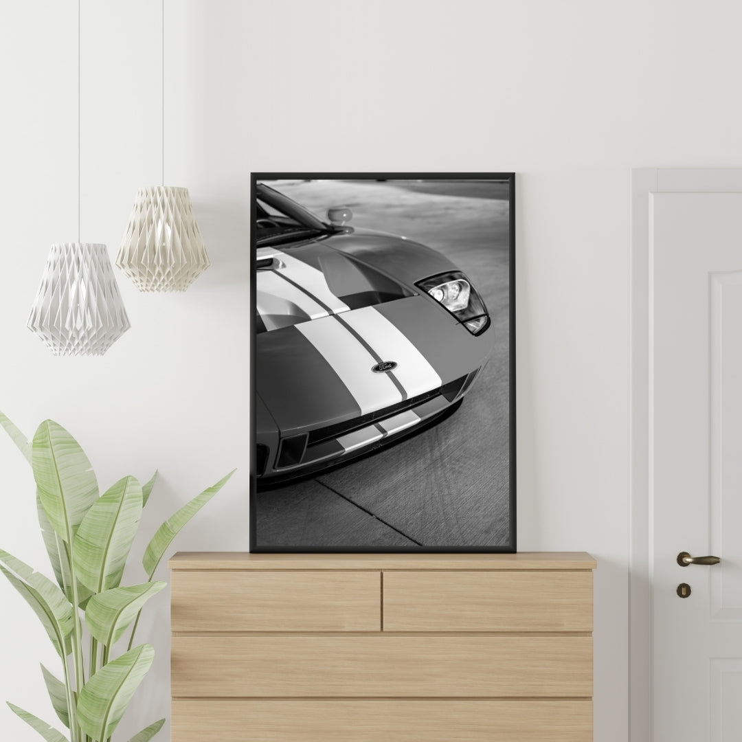 Vintage Ford GT Poster