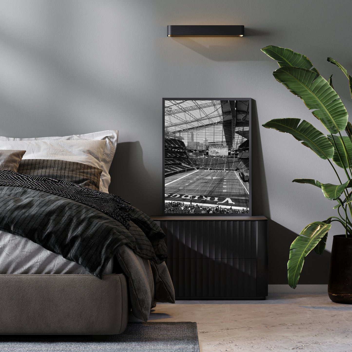 US Bank Stadium Poster