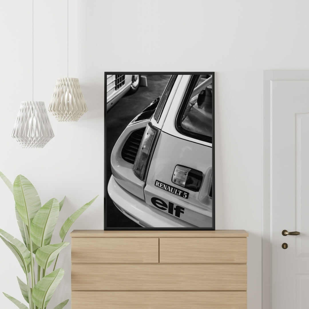 Vintage Renault 5 Poster