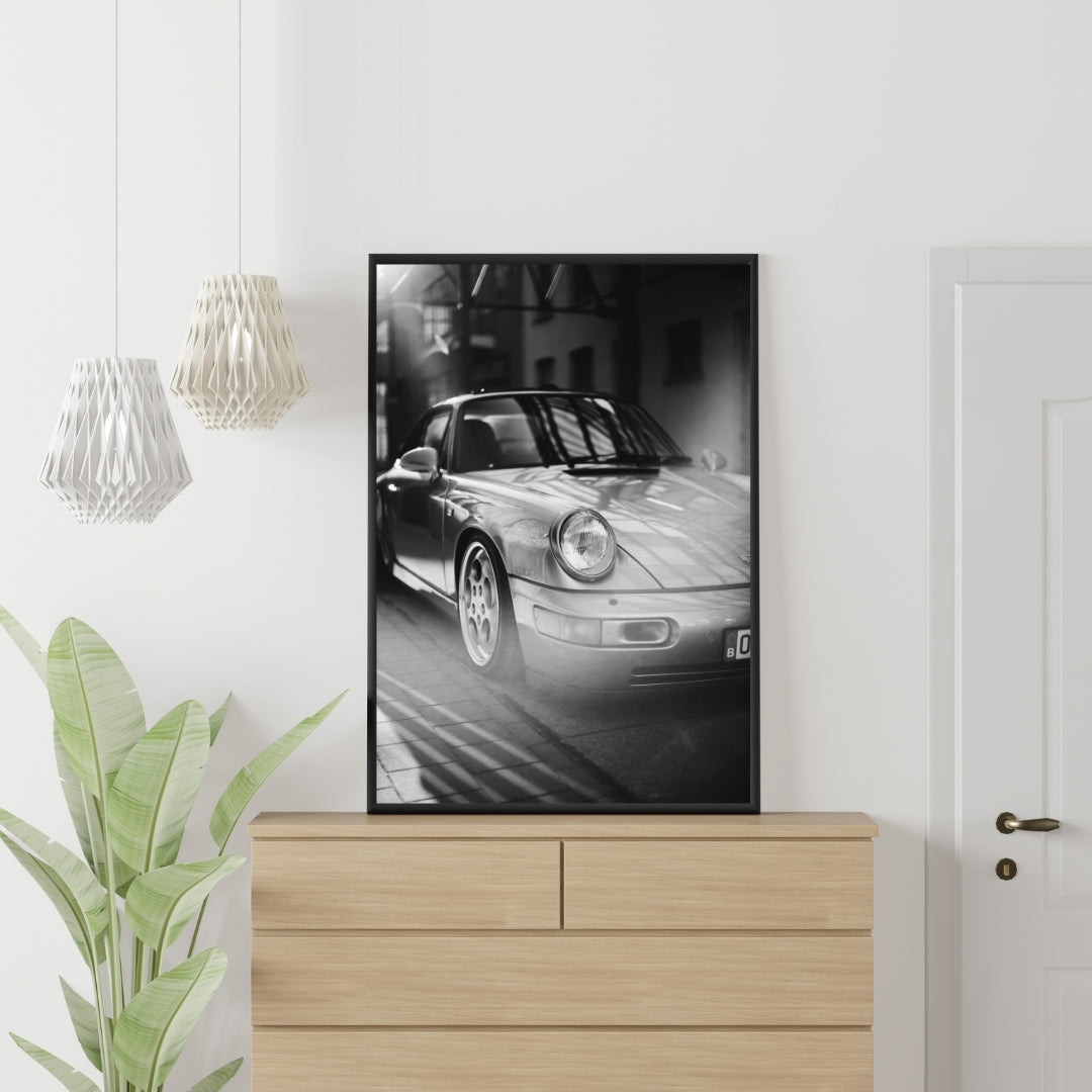 Vintage Porsche Poster
