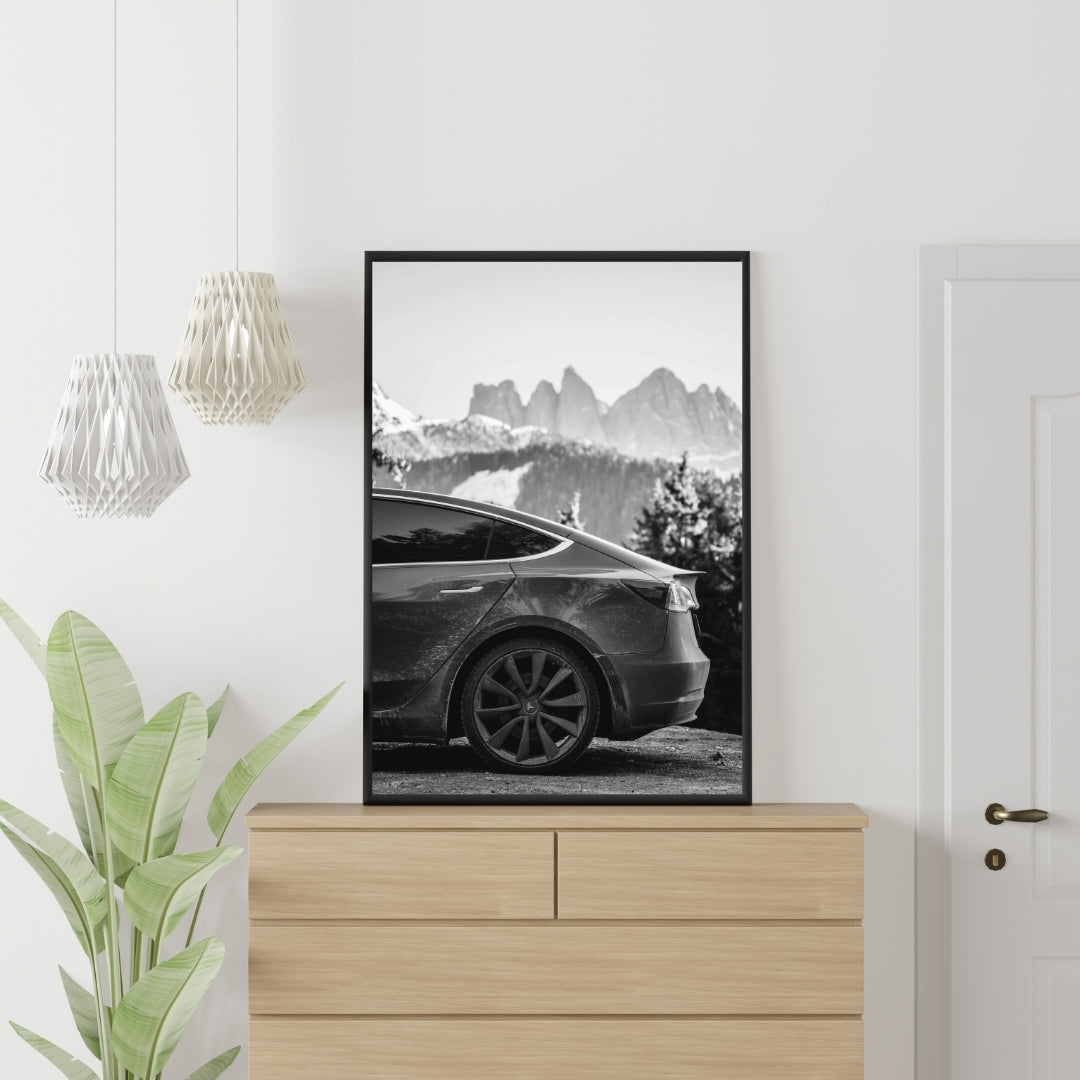 Tesla Model 3 Poster