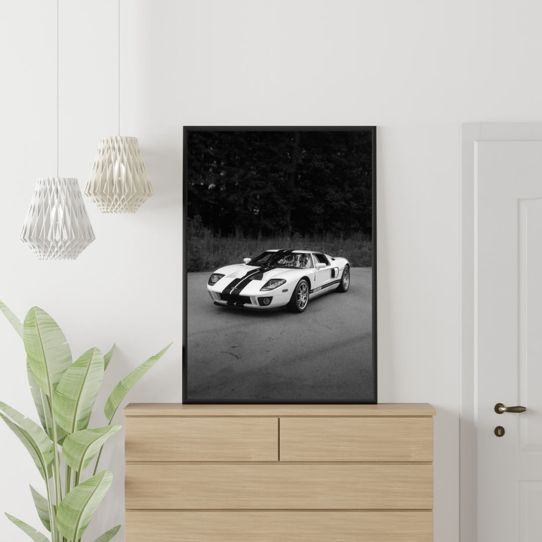 Vintage Ford GT Poster