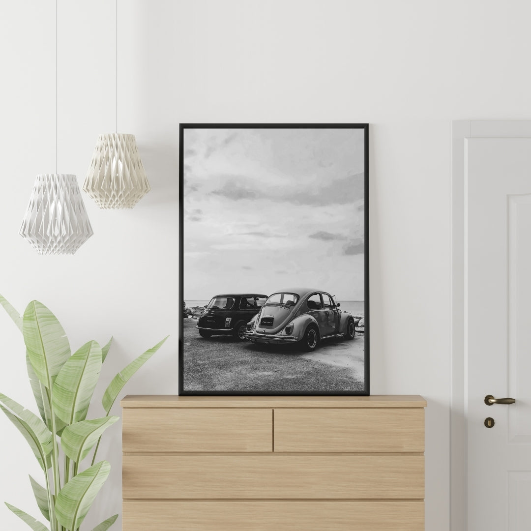 Vintage Volkswagen Beetle Poster