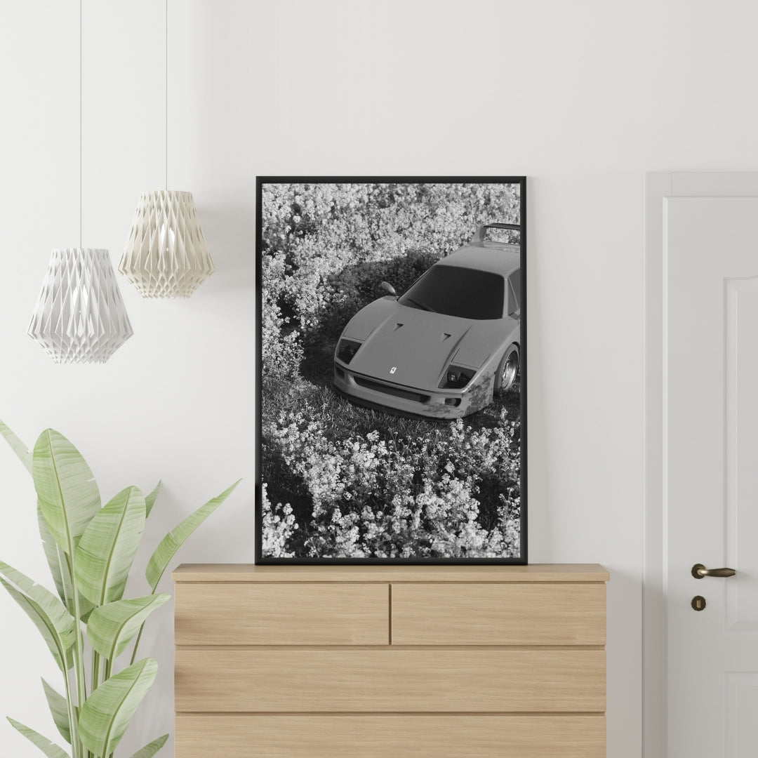 Ferrari F40 Poster