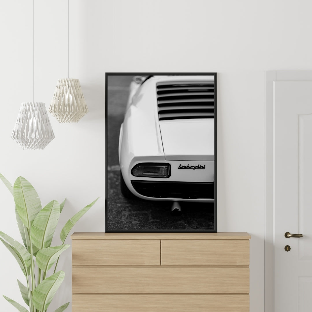 Lamborghini Miura Poster