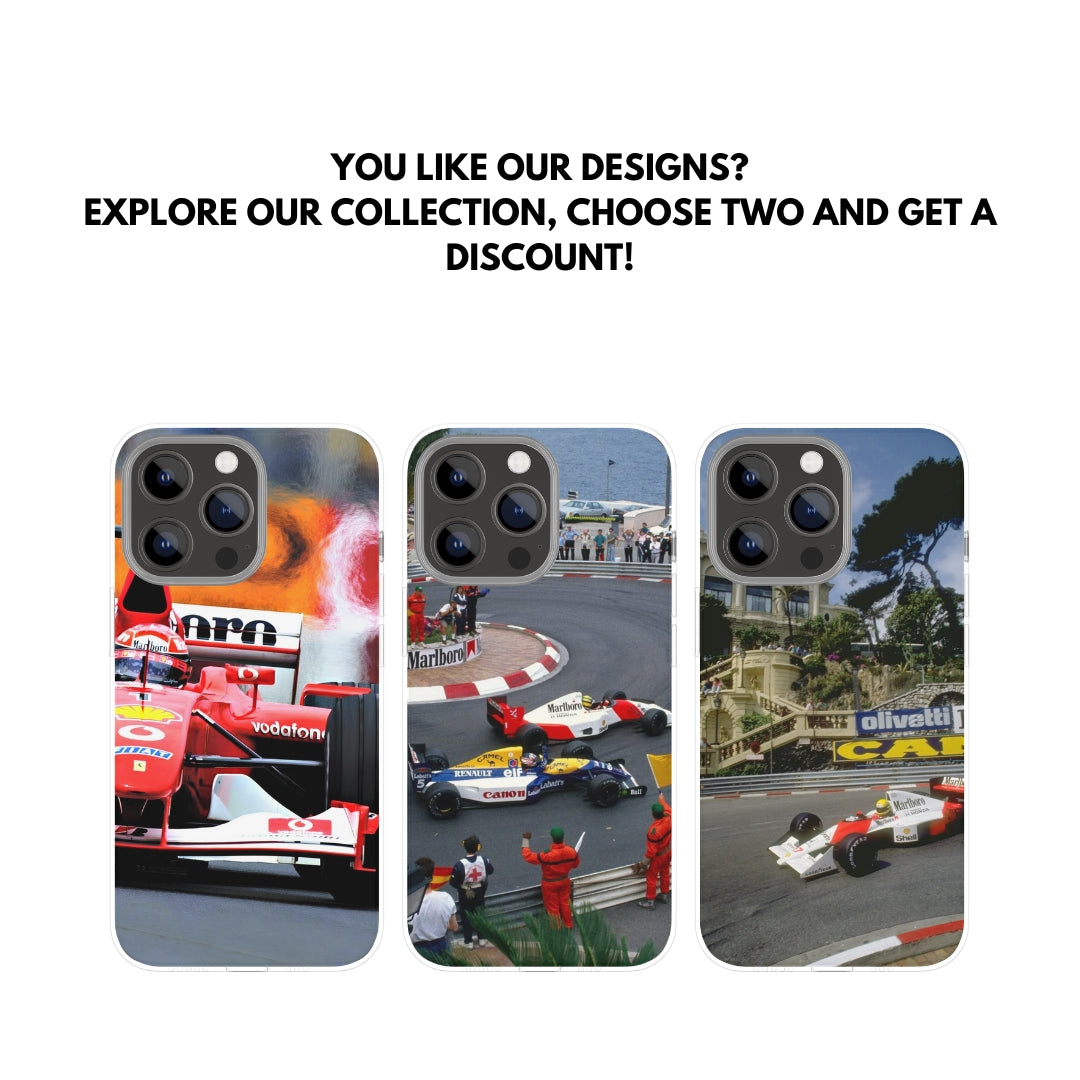 Vintage F1 iPhone case