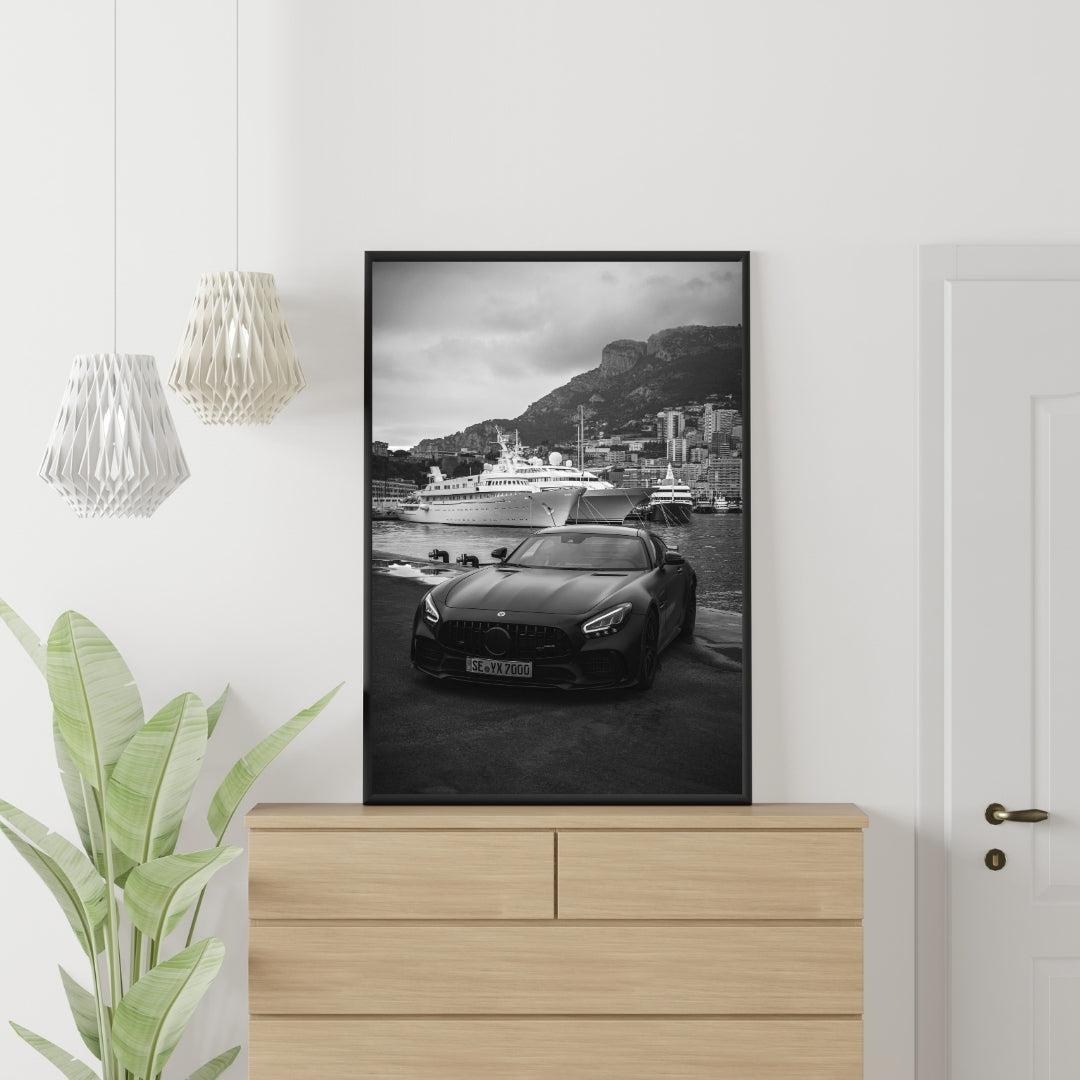 Mercedes AMG GT Poster