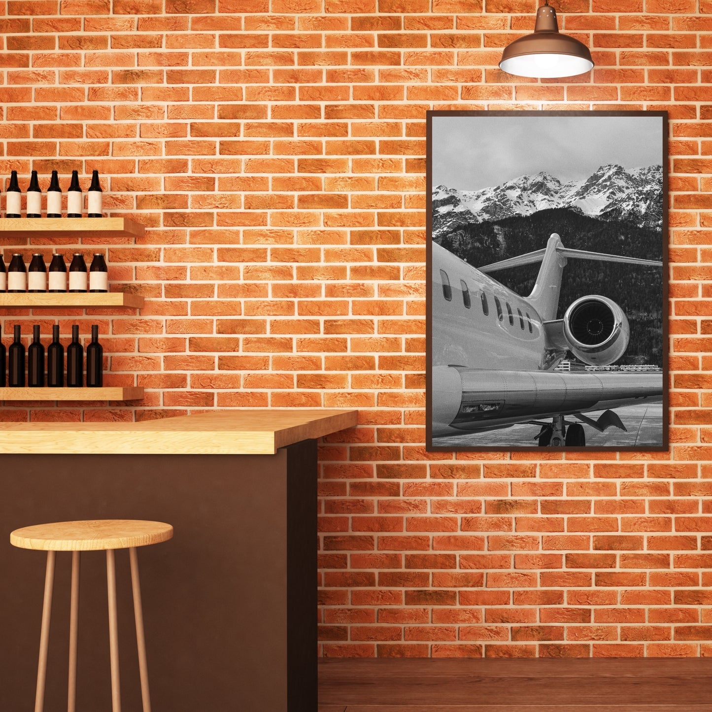 Private Jet Poster