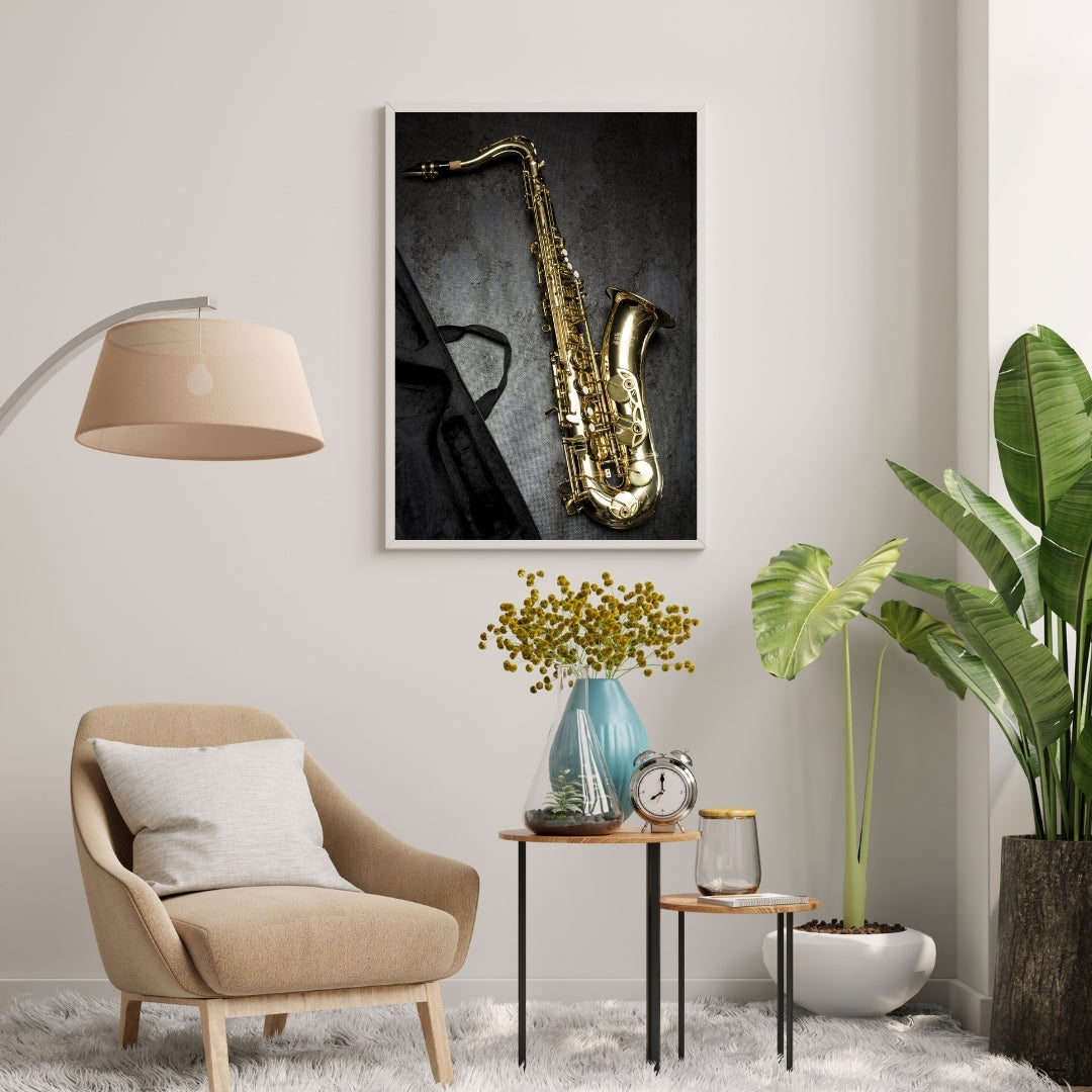 Saxophone Poster