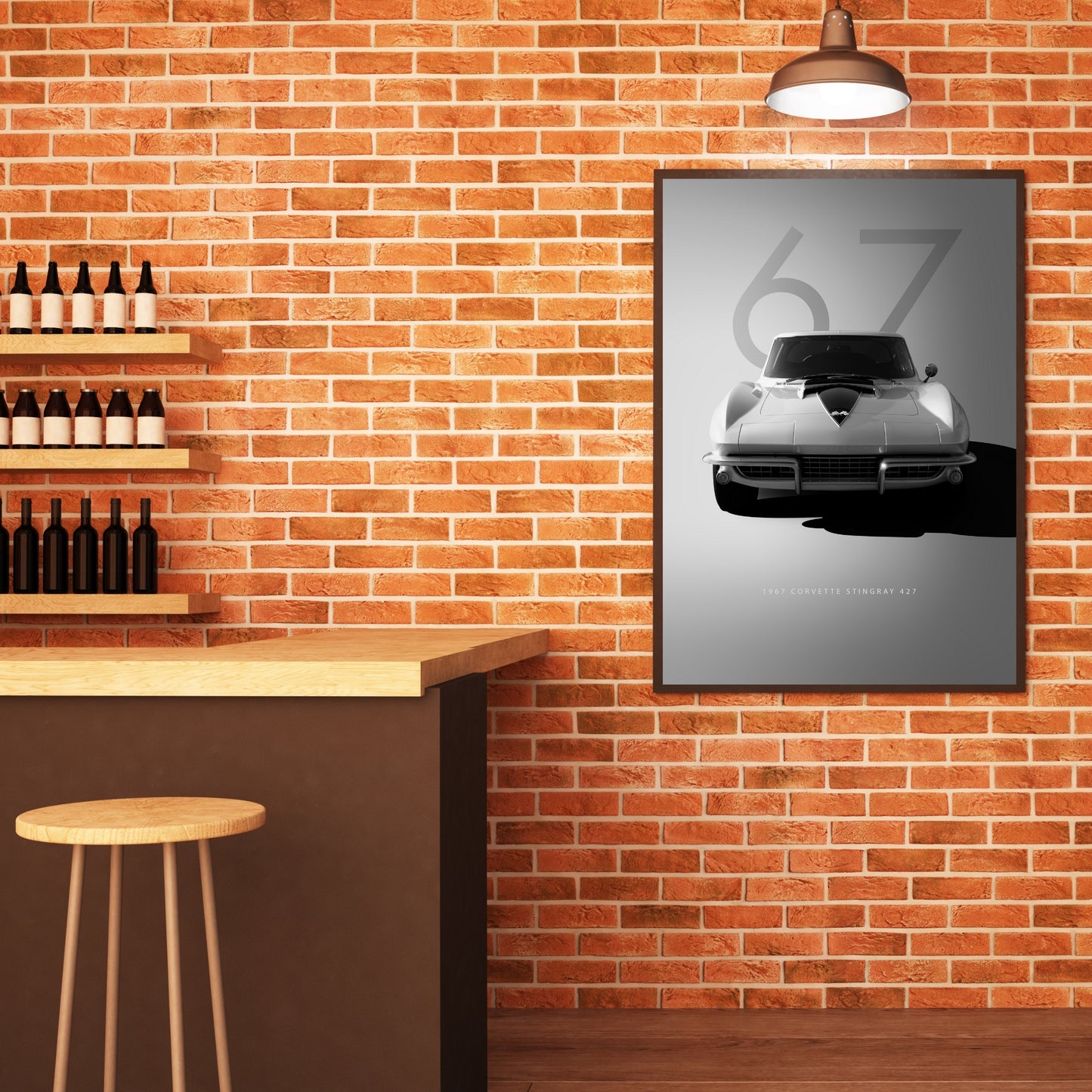 Chevrolet Corvette Poster