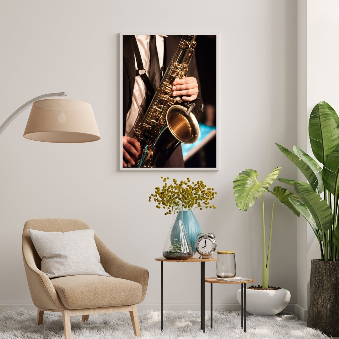 Saxophone Poster