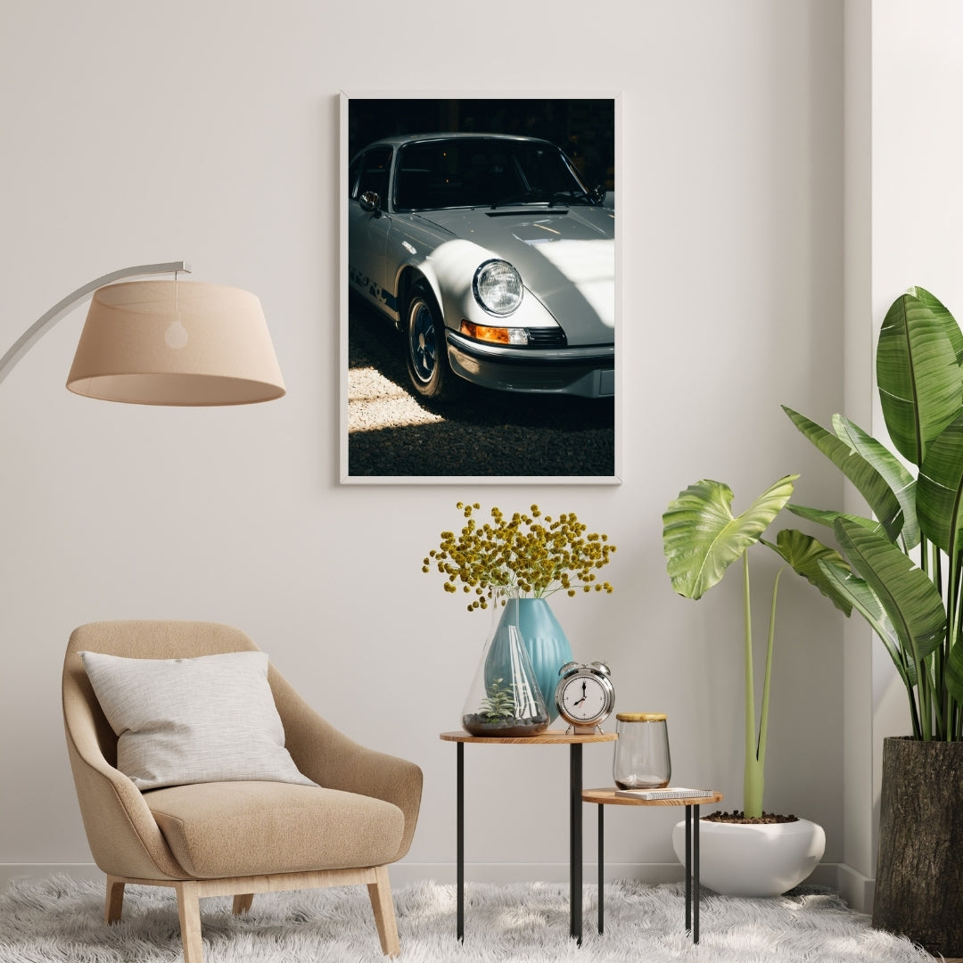 Vintage Porsche Poster