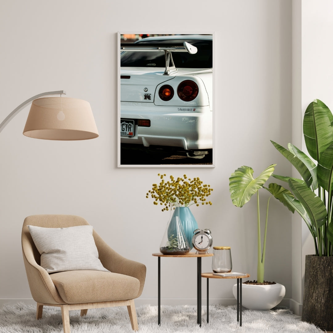Nissan GTR Poster