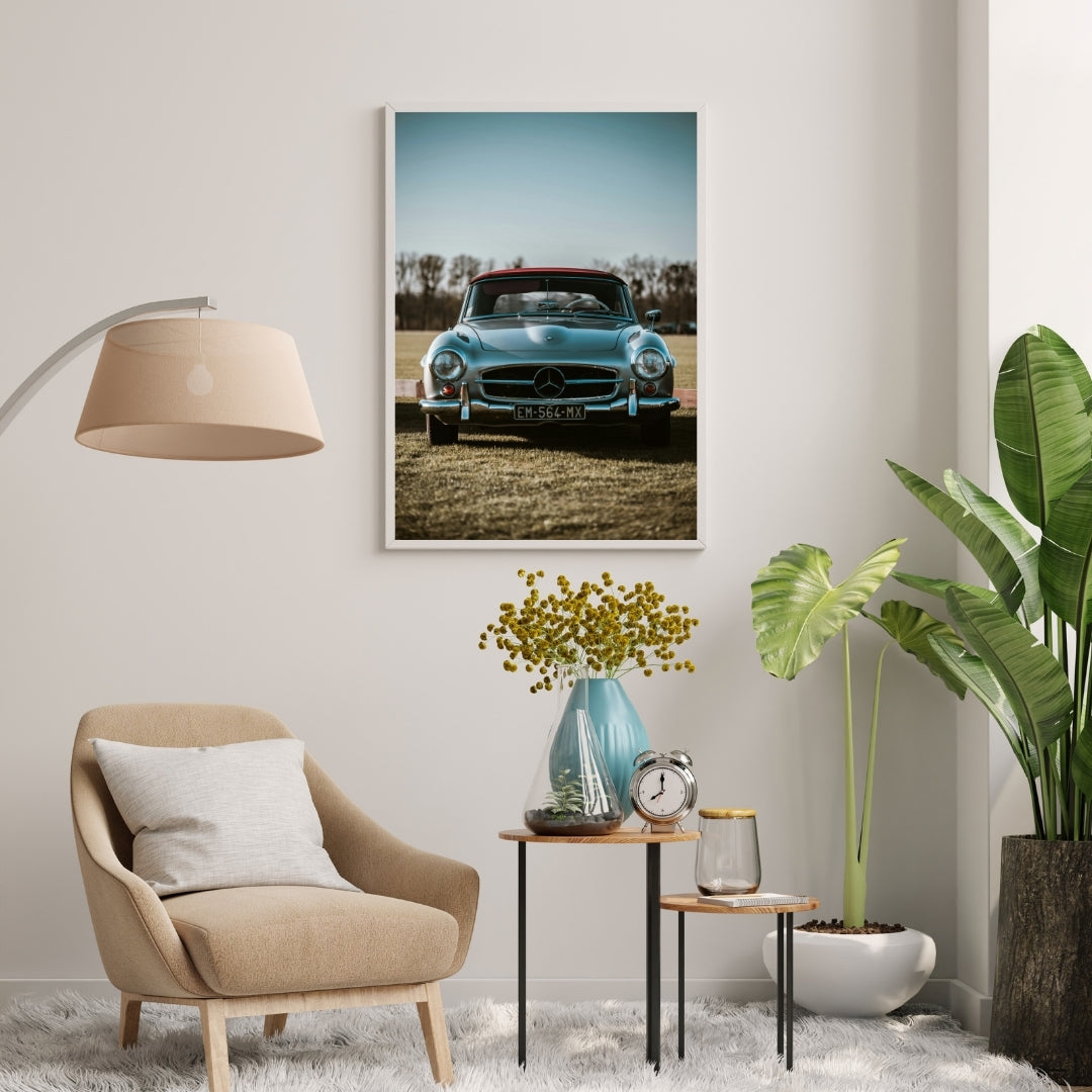 Mercedes 190 SL Poster