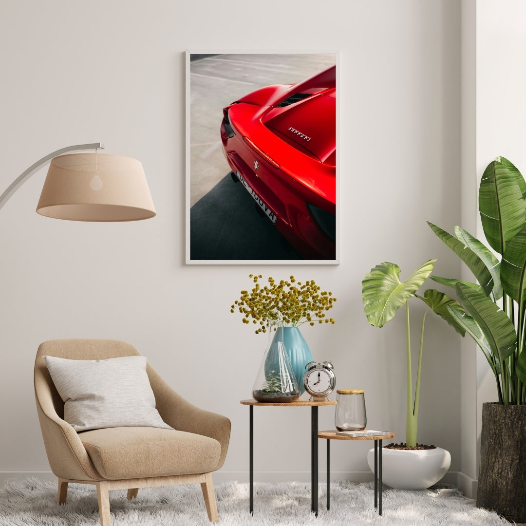 Ferrari 488 Poster