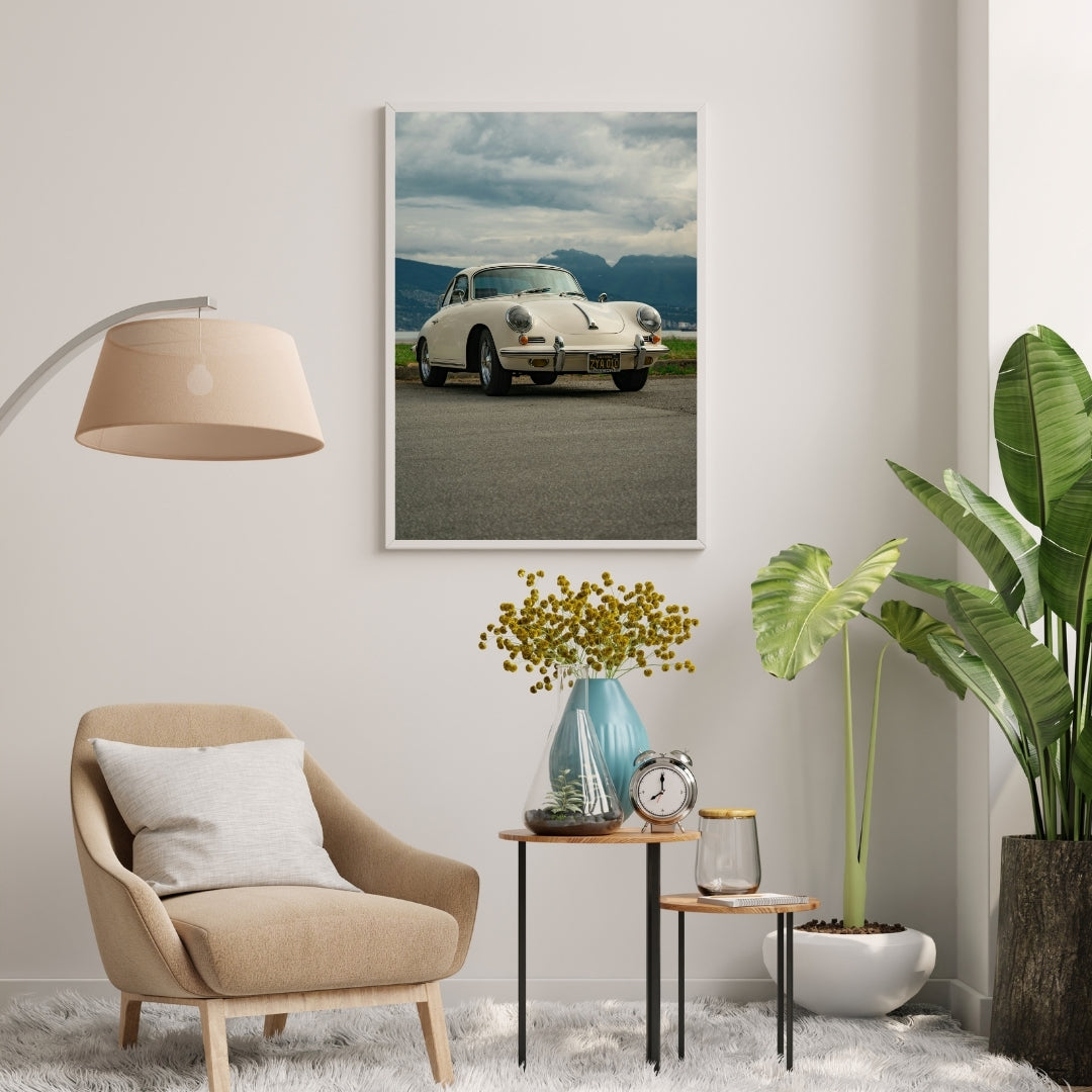 Vintage Porsche Poster