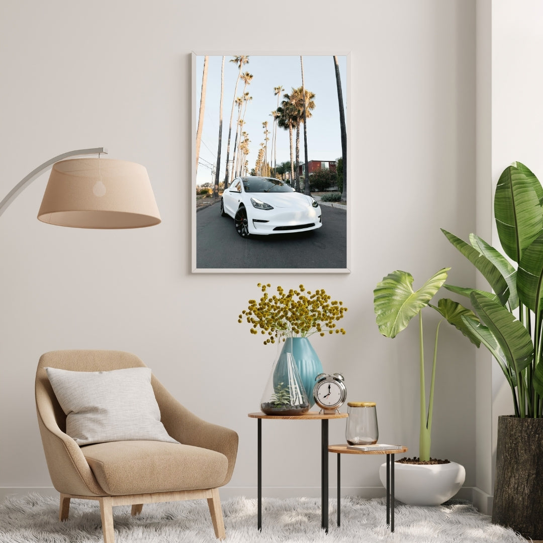 Tesla Model Y Poster