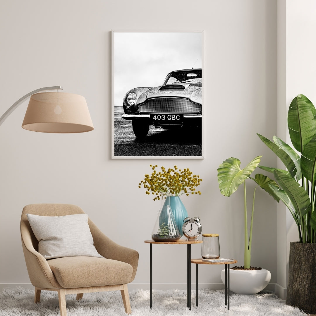 Aston Martin DB5 Poster