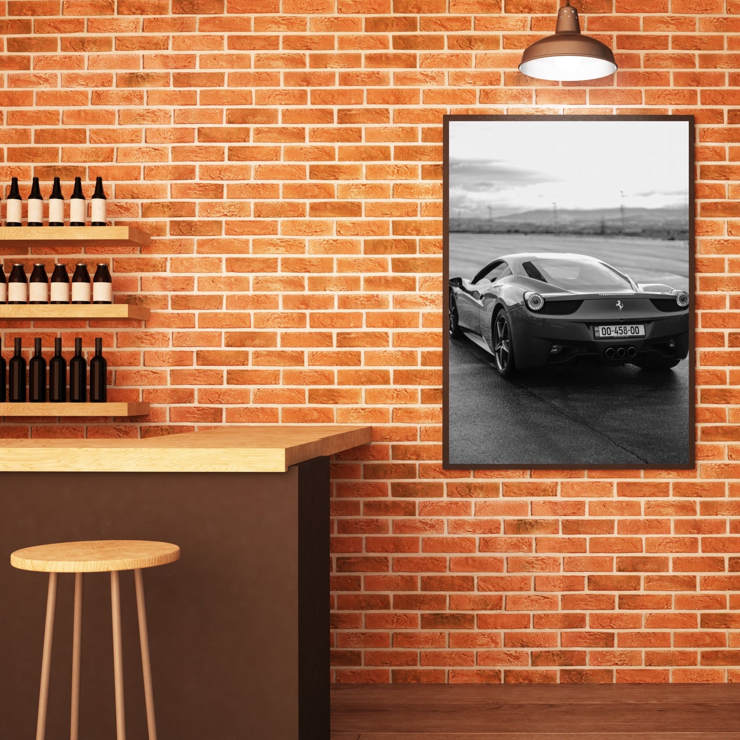 Ferrari 458 Poster