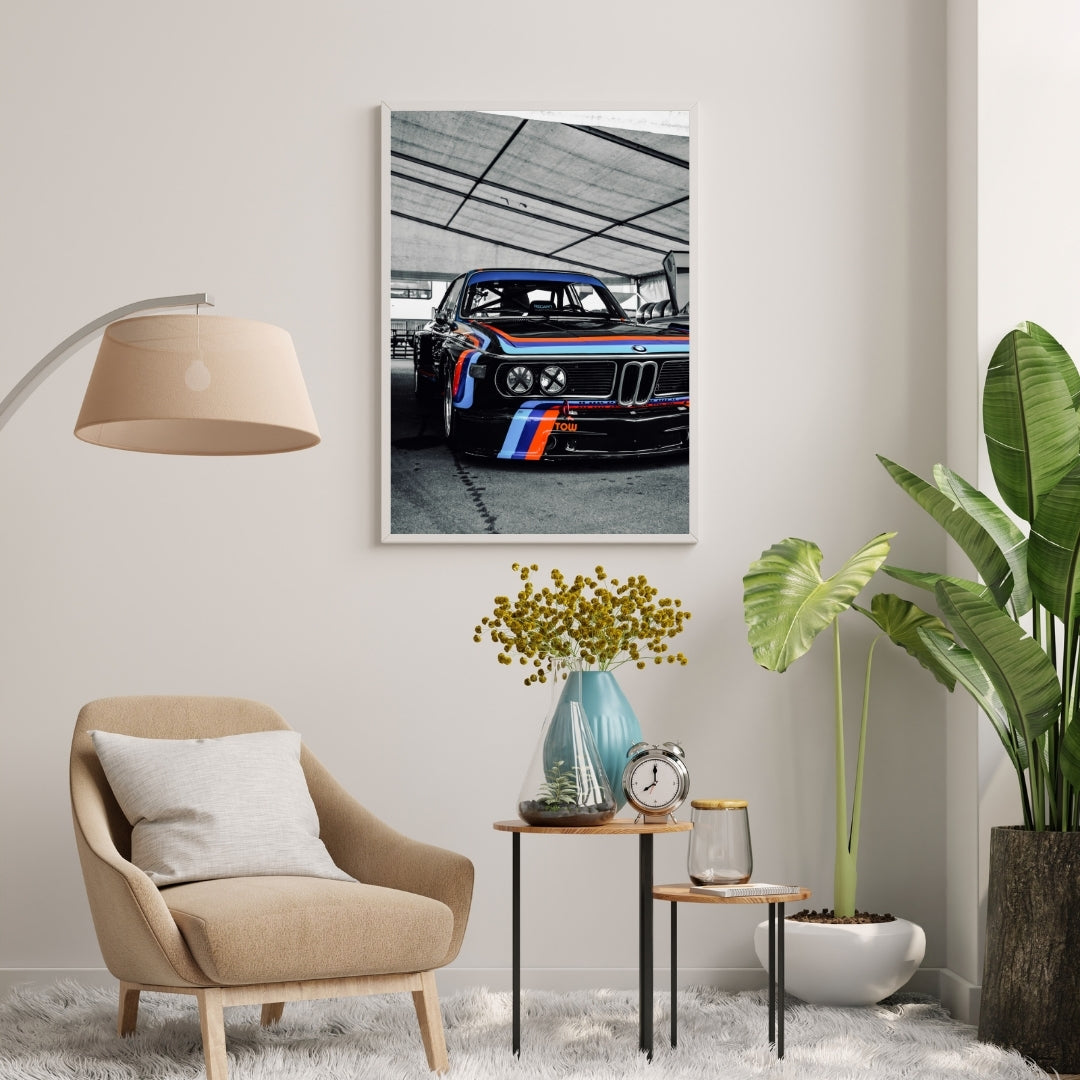 Vintage BMW M3 Poster