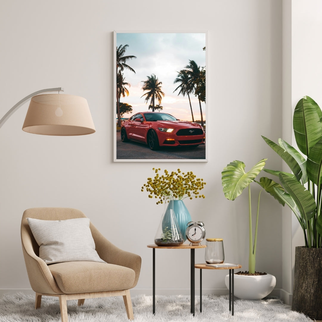 Ford Mustang Poster