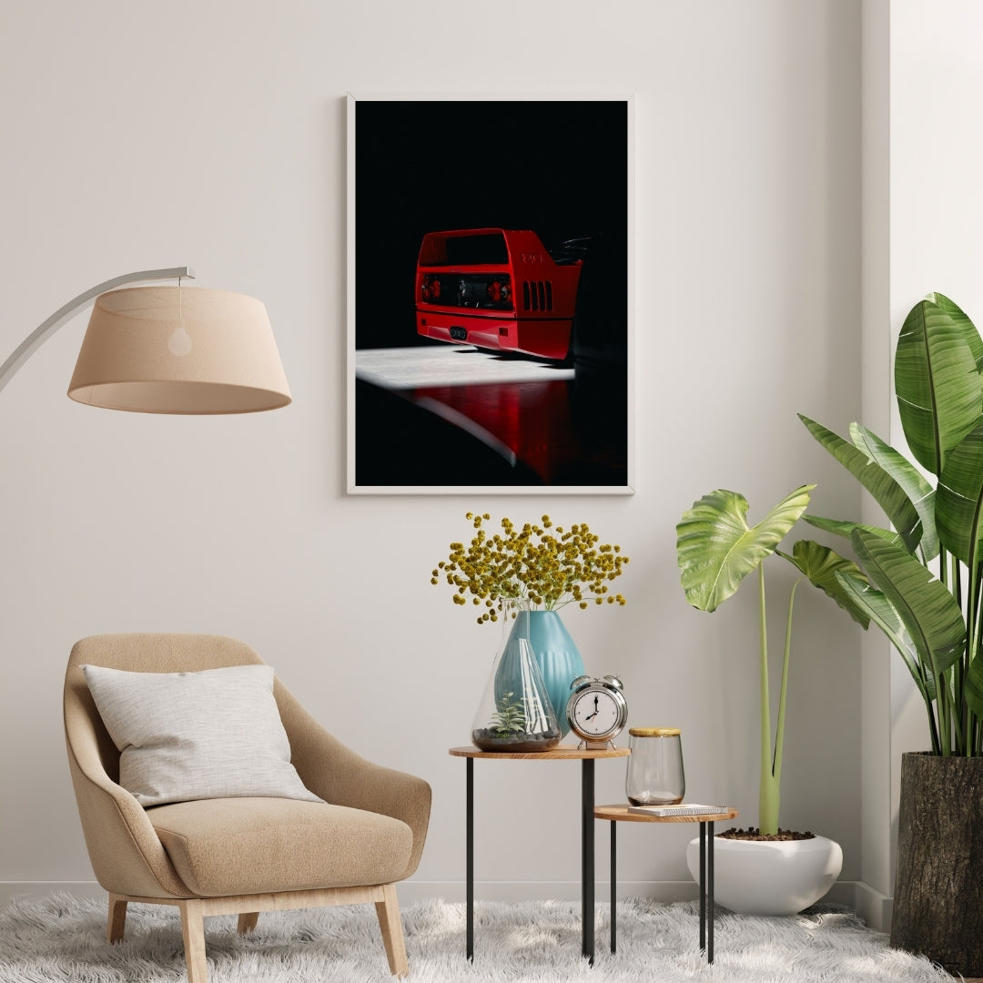 Ferrari F40 Poster